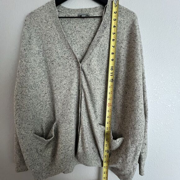 COS Women’s Oversized Wool Cardigan Size XS Light Grey - Picture 5 of 6